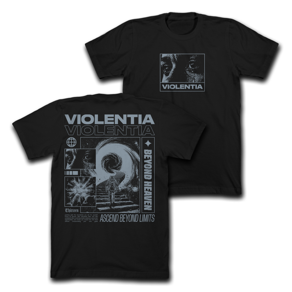 Stairway Heavyweight Tee - Black