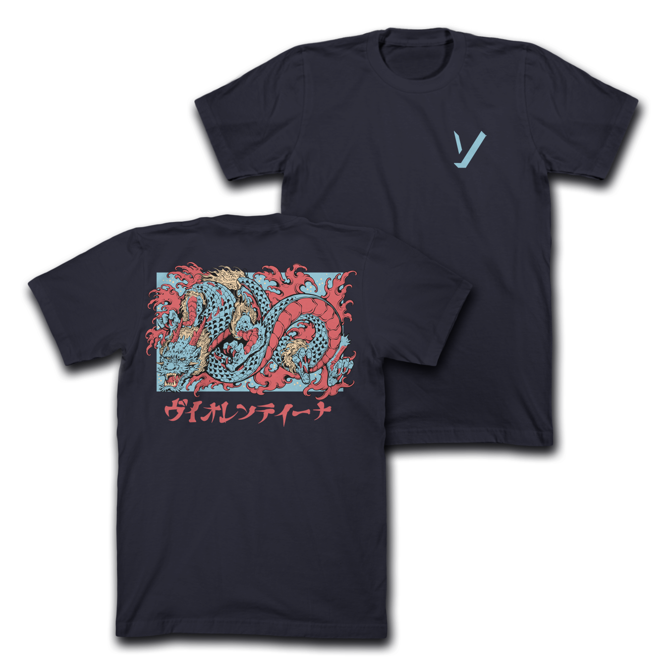 Dragon T-Shirt - Navy