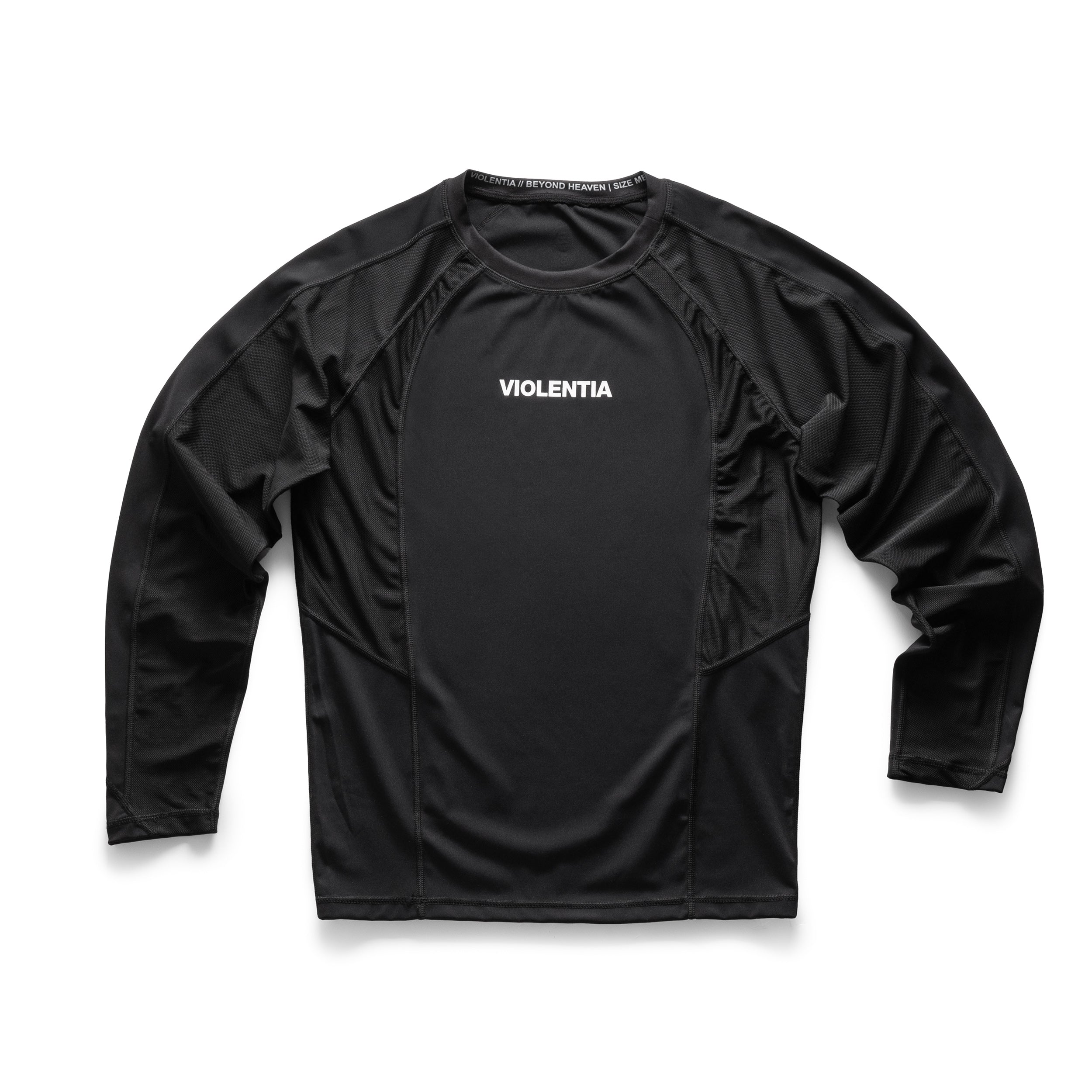 Core Long Sleeve Rash Guard - Black