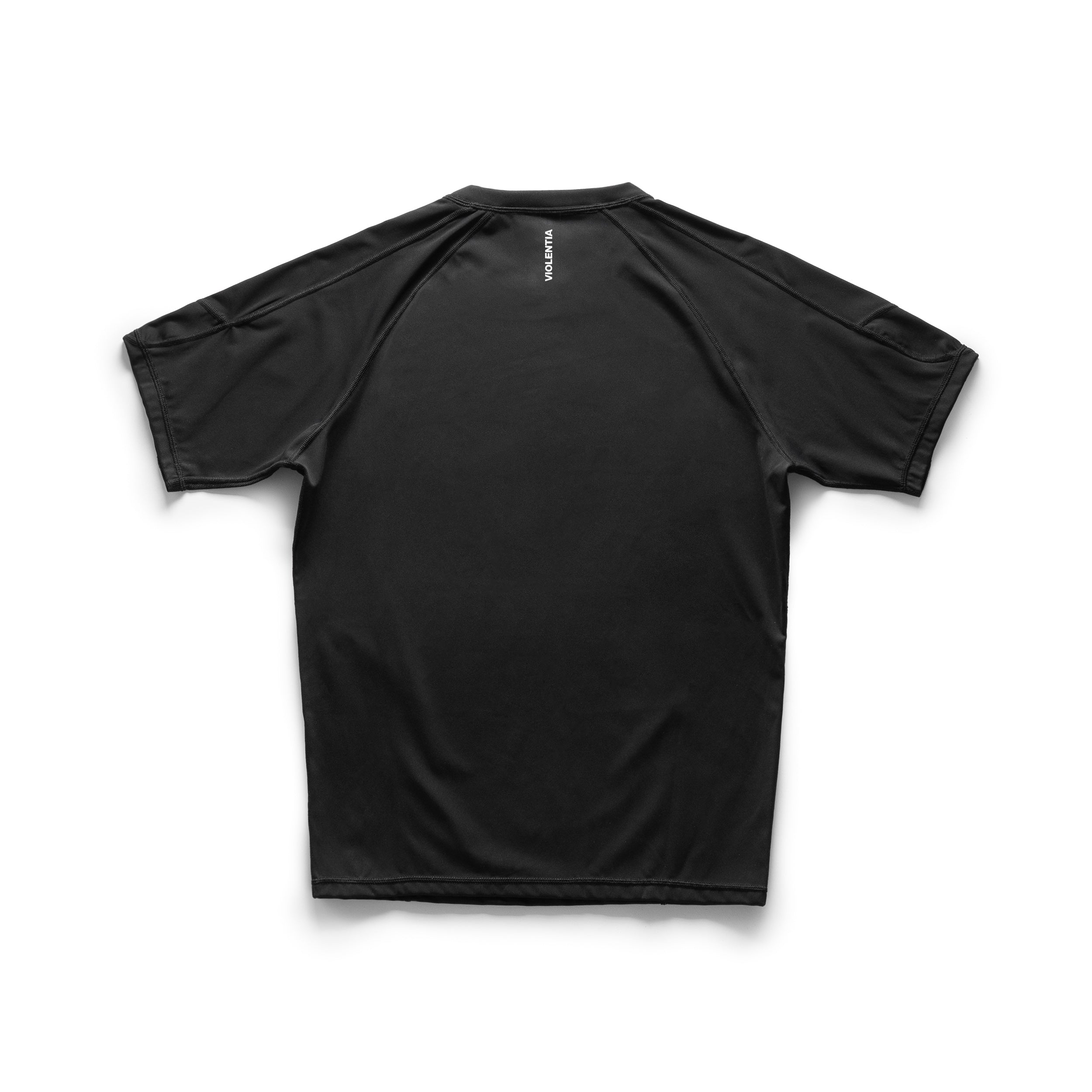 Core Short Sleeve Rash Guard - Black